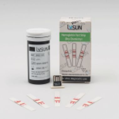 Hemoglobin test strips blood testing reagents hemoglobin meter