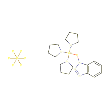Benzotriazole-1-yl-oxytripyrrolidinophosphonium hexafluorophosphate
