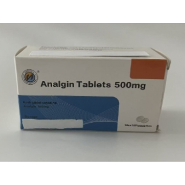 Analgin Tablets, For Pain Relief and Fever-Reducing Medication