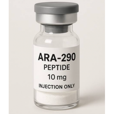 Lyophilized ARA290 10mg Research Peptide Neuroprotection Anti-Inflammatory Tissue Repair Laboratory Lyophilized Powder Vial