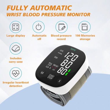 Wrist Blood Pressure Monitor