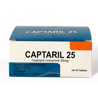 Captopril 25mg Tablet, a Good Medicine for Blood Pressure Control