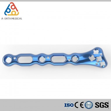 Distal Ulnar Titanium Locking Plate (Surgical Orthopedic Implant)