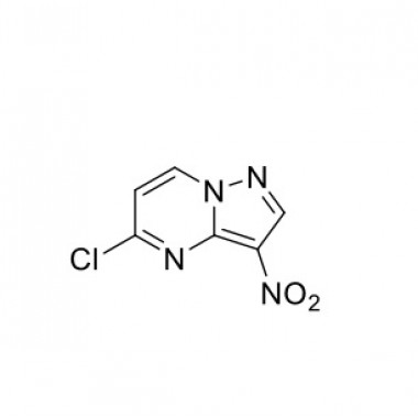 5-chloro-3-nitropyrazole [1,5 a] pyrimidine