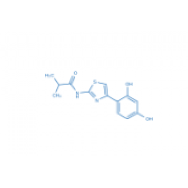 N-(4-(2,4-Dihydroxyphenyl)thiazol-2-yl)isobutyramide