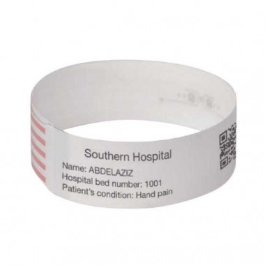 Healthcare Thermal Printable Wristbands BVP14490B