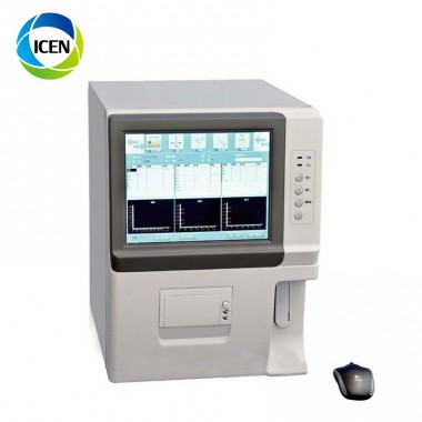 IN-B141 Fully auto veterinary use 5 parts blood hematology analyser