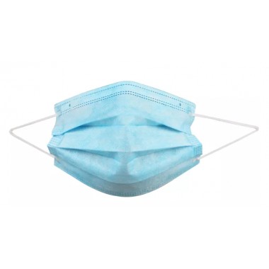 One Time Use 99% Filter Disposable Medical Face Masks Type IIR Face Mask 3Ply With Earloop