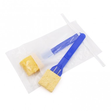 Large Rectangle Head Cellulose Sampling Sponge Stick for Environmental Surface Sampling