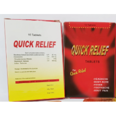 Quick Relief Tablets