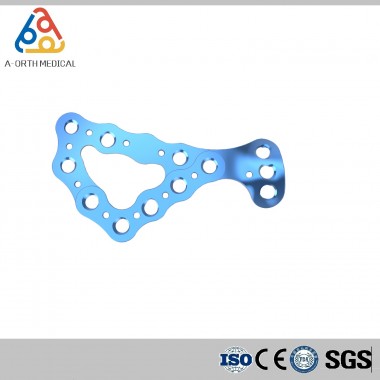 Calcaneal Titanium Locking Plate (Surgical Orthopedic Implant)
