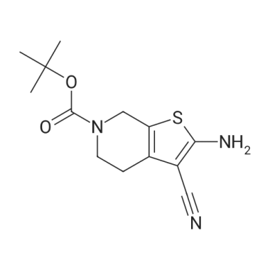 tert-Butyl 2-amino-3-cyano-4,7-dihydrothieno[2,3-c]pyridine-6(5H)-carboxylate