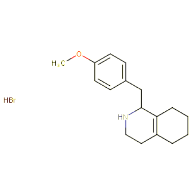  (+/-)-1-(4-methoxybenzyl)-1,2,3,4,5,6,7,8-octahydroisoquinoline hydrobromide
