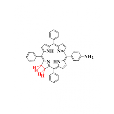 4-(5,10,20-triphenyl-7H,8H-porphyrin-15-yl)aniline