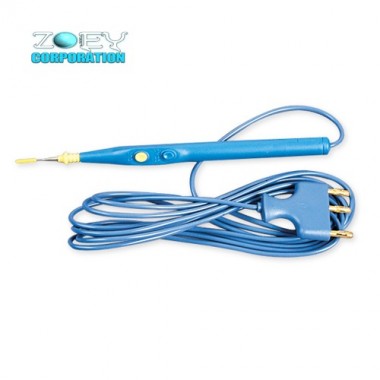 Electrosurgical Hand Control Pencils, Disposable Hand Control Electrosurgical Pencil, Hand Controlled Electrosurgical Pencil with Blade, Ball, Needle Tip