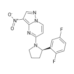 (R)-5-(2-(2,5-Difluorophenyl)pyrrolidin-1-yl)-3-nitropyrazolo[1,5-a]pyrimidine