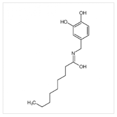N-[(3,4-dihydroxyphenyl)methyl]nonanamide
