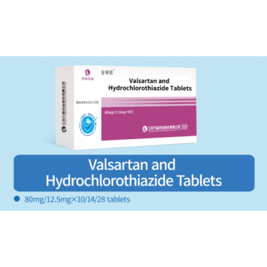 Valsartan and Hydrochlorothiazide Tablets