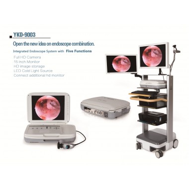 Medical endoscope/portable hysteroscope endoscopy