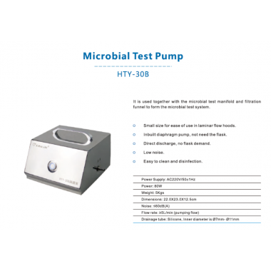 Microbial Test Pump