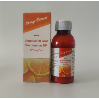 Amoxicillin Oral Suspension,100ml, for Infection Relief