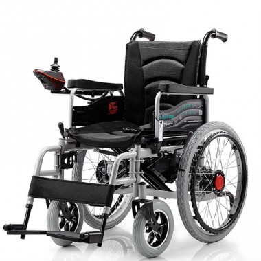 lithium battery Lightweight Folding Portable Handicapped Electric Wheelchair