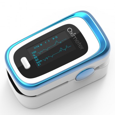 JZ-131R Digital fingertip pulse oximeter blood oxygen Heart Rate Monitor
