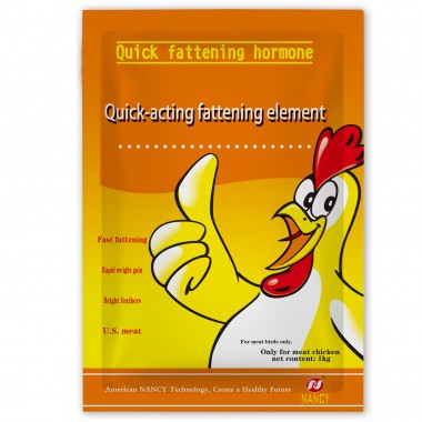 Quick-acting fattening element