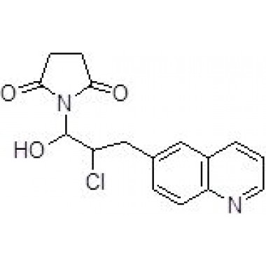 1-[2-Chloro-1-hydroxy-3-(6-quinolinyl)propyl]-2,5-pyrrolidinedione
