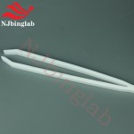 PTFE Fine Tweezers 300mm Forceps, Applicable to Semiconductor and Microelectronics Industry