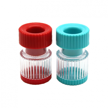2 In 1 Pill Crusher Storage Pot Grinder Medicine Divider Portable Square Round Shape Pill Storage Case