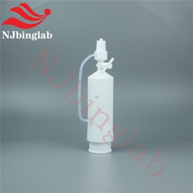 PTFE Constant Pressure Equalising Dropping 100ml Funnel Strong Corrosion Resistance