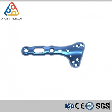 Distal Dorsal Radius Titanium Locking Plate (Surgical Orthopedic Implant)