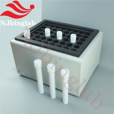 36-Hole Graphite Digestion Apparatus Matches with Microwave Digestion Vessels to Remove Acid