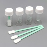 TOC Cleaning Validation Kits with Polyester Tip Swab and Clear Glass Sample Vial