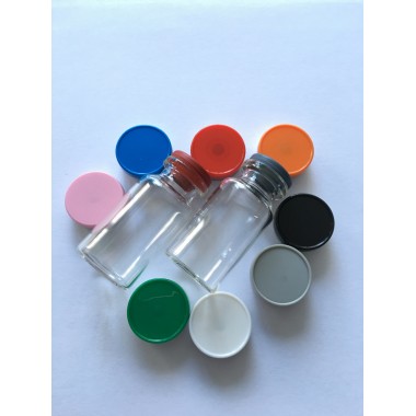 15ml tubular glass vials