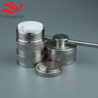 5ml Tfm Liner Thermal Synthesis Reactor Stainless Steel High-Pressure Tank Mineral Analysis