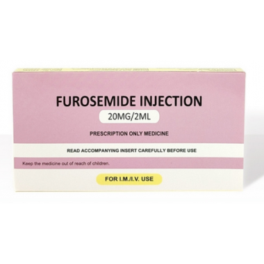 Furosemide Injection, 20mg, Rapid Diuresis and Relief of Edema