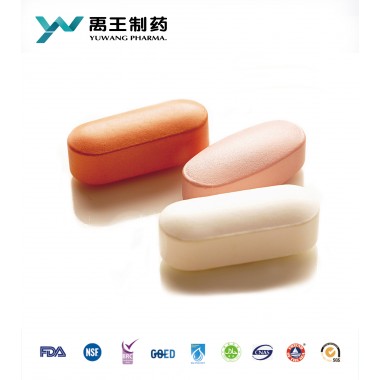 GMP/ISO Nutritional Supplement Calcium Tablets