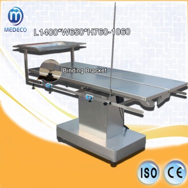 Pet Hospital Stainless Steel Veterinary Surgical Operation Table Me-5