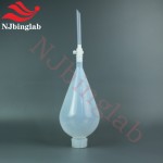 2L Big Capacity PFA Separatory Funnel for Liquid Separation and Purification
