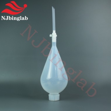 2L Big Capacity PFA Separatory Funnel for Liquid Separation and Purification