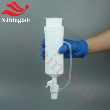150ml PTFE Constant Pressure Dropping Funnel, Distillation Condensation Device Part