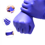 Special price nitrile coated spandex gloves