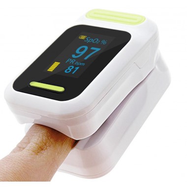 Fingertip Pulse Oximeter SpO2 PR Rate Oxymeter With Case FDA CE 83 OLED