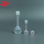 Accurate Scale Calibration PFA Volumetric Flask for Trace Analysis Standard Reagents Preparation