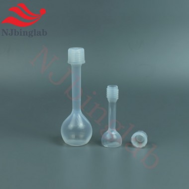 Accurate Scale Calibration PFA Volumetric Flask for Trace Analysis Standard Reagents Preparation