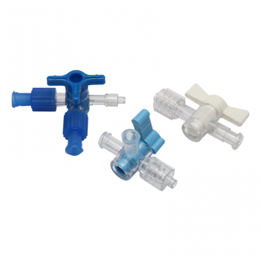 Medical injection instrument three way stopcock
