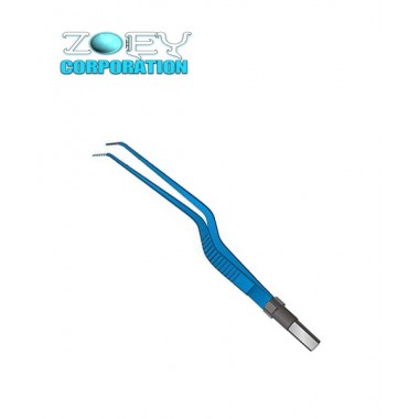 Bayonet Bipolar Forceps European, Bayonet Bipolar Forceps Angle Down Tip