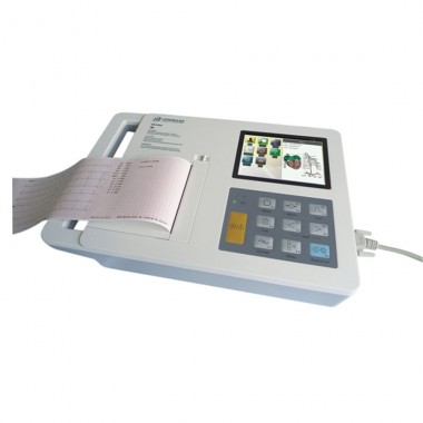 6 Channel ECG Electrocardiograph Machine with 5.7 Inch Touch Screen